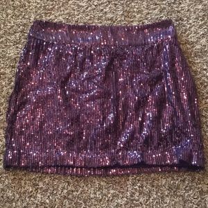 Sequin skirt